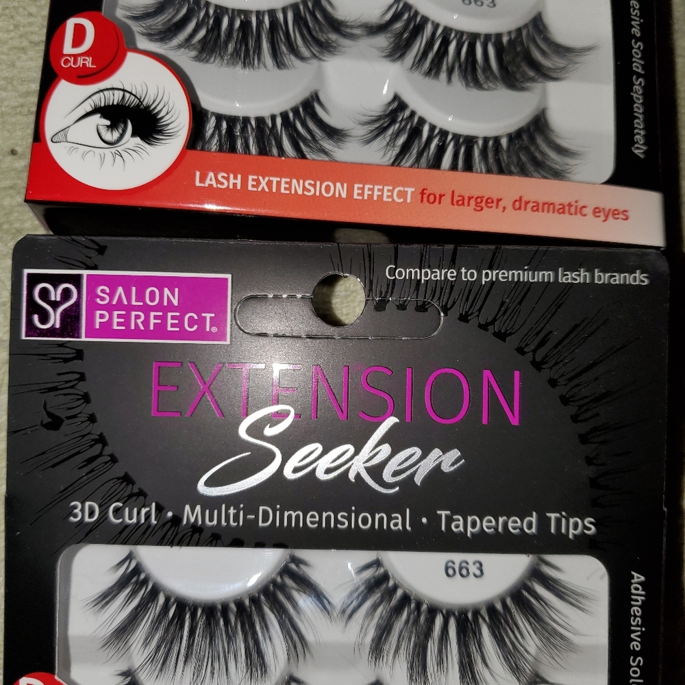 Eyelashes 6 pairs extension style lashes - Picture 4 of 4